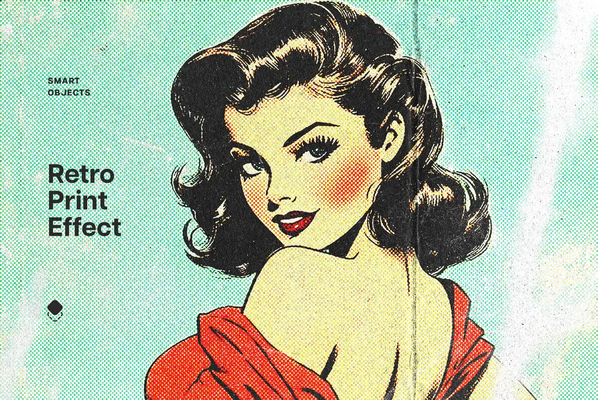 Grunge Print Photo Effect