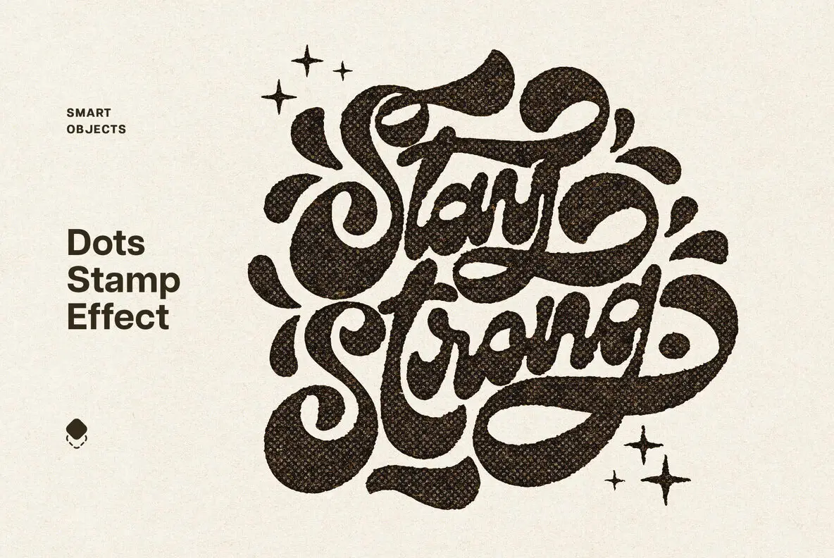 Craft Dots Stamp Effect