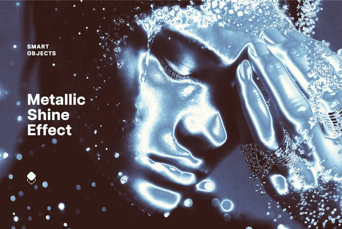 Metallic Shine Photo Effect