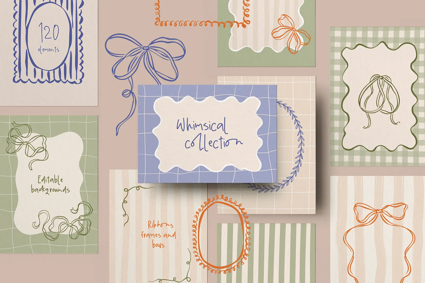 Whimsical Frames and Bows