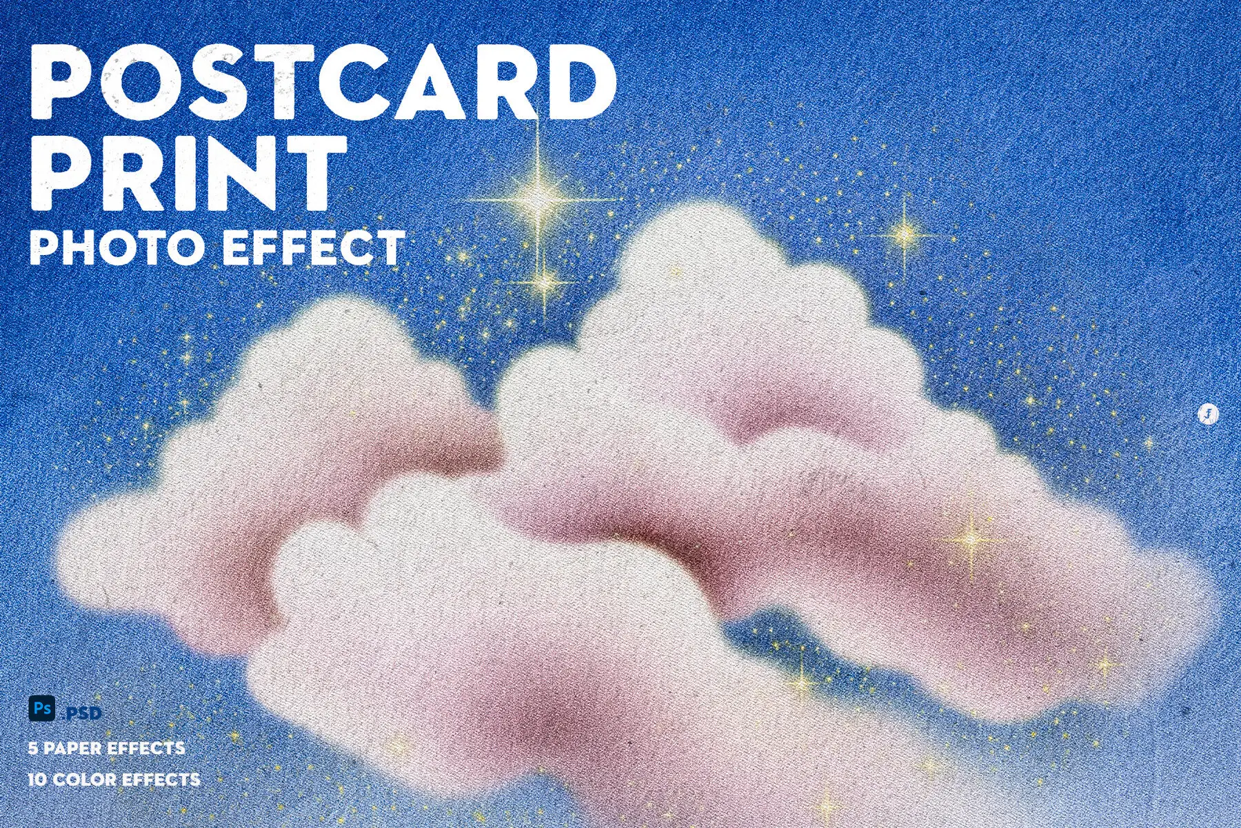 Postcard Print Photo Effect