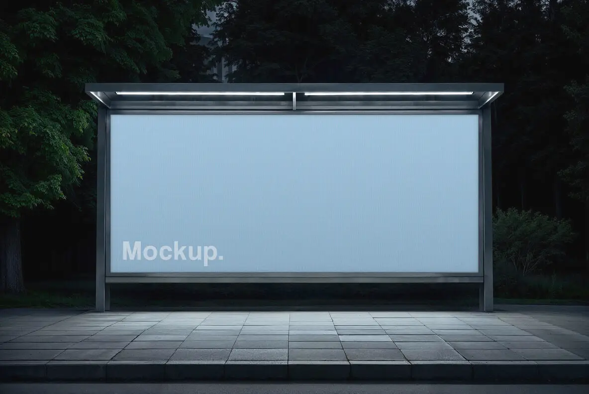 Bus Stop Mockup