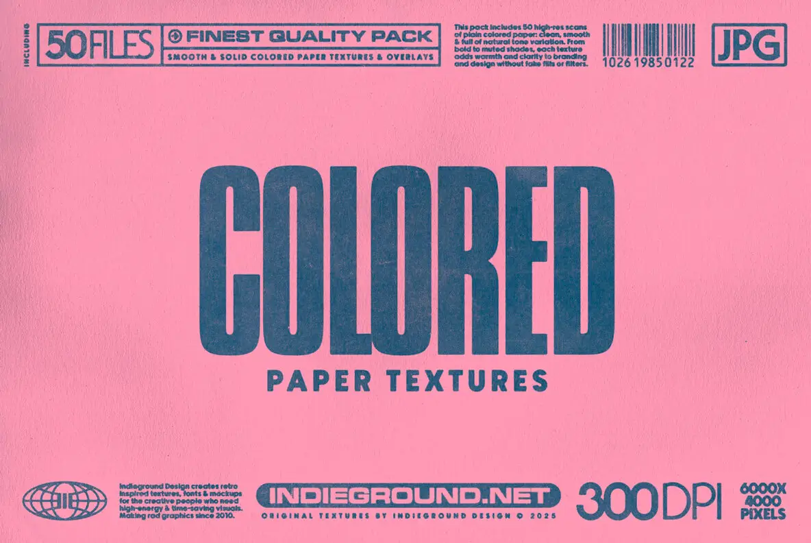 Colored Paper Textures