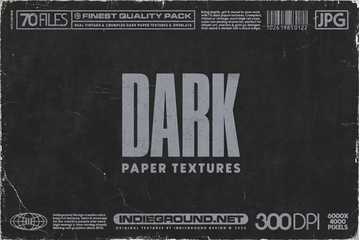 Dark Paper Textures
