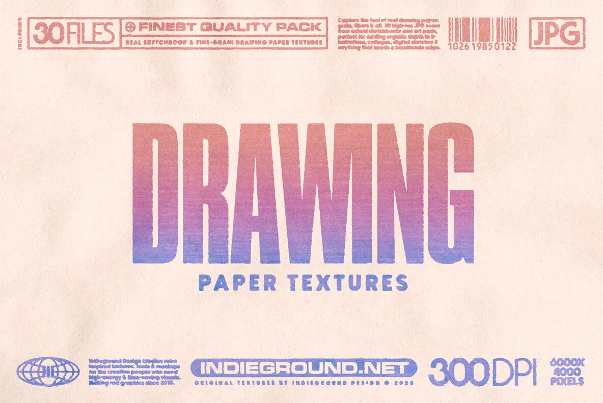 Drawing Paper Textures