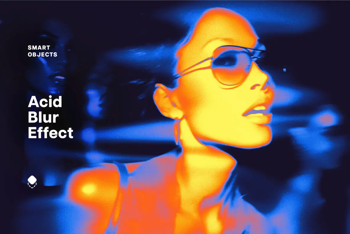 Acid Smudged Photo Effect