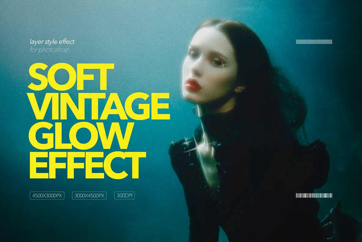 Soft Vintage Glow Effect