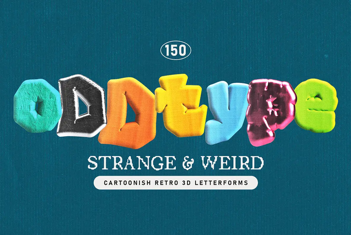 ODDTYPE Retro Letterforms