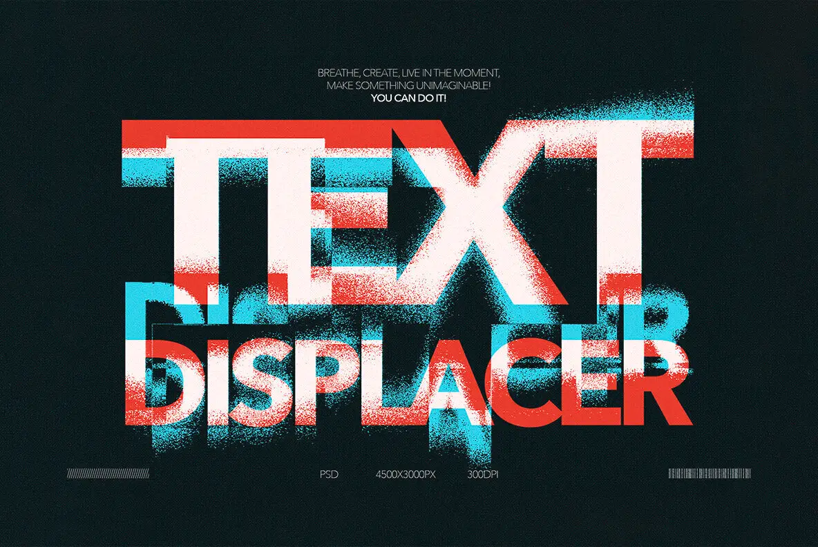 Distortion Text Effect