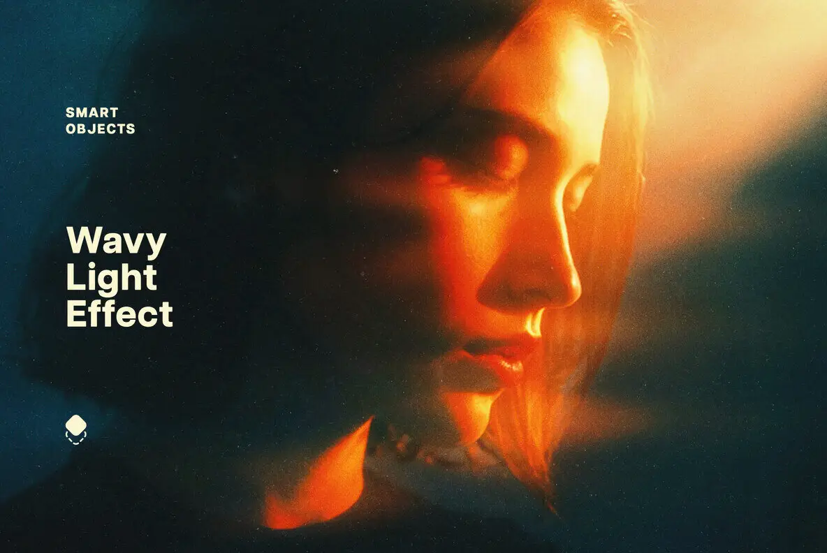 Wavy Light Photo Effect