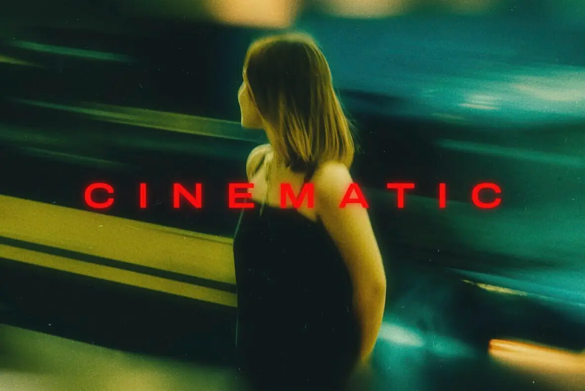 Cinematic Green Tint Photo Effect