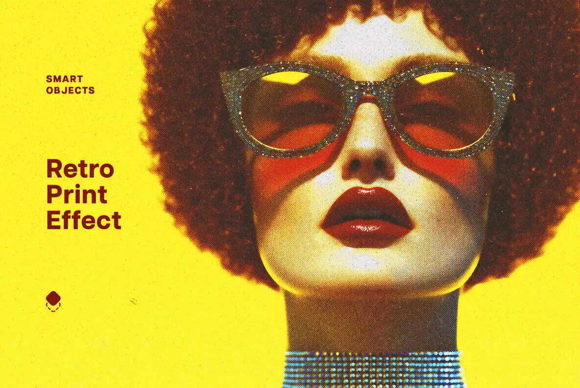 Old Magazine Photo Effect