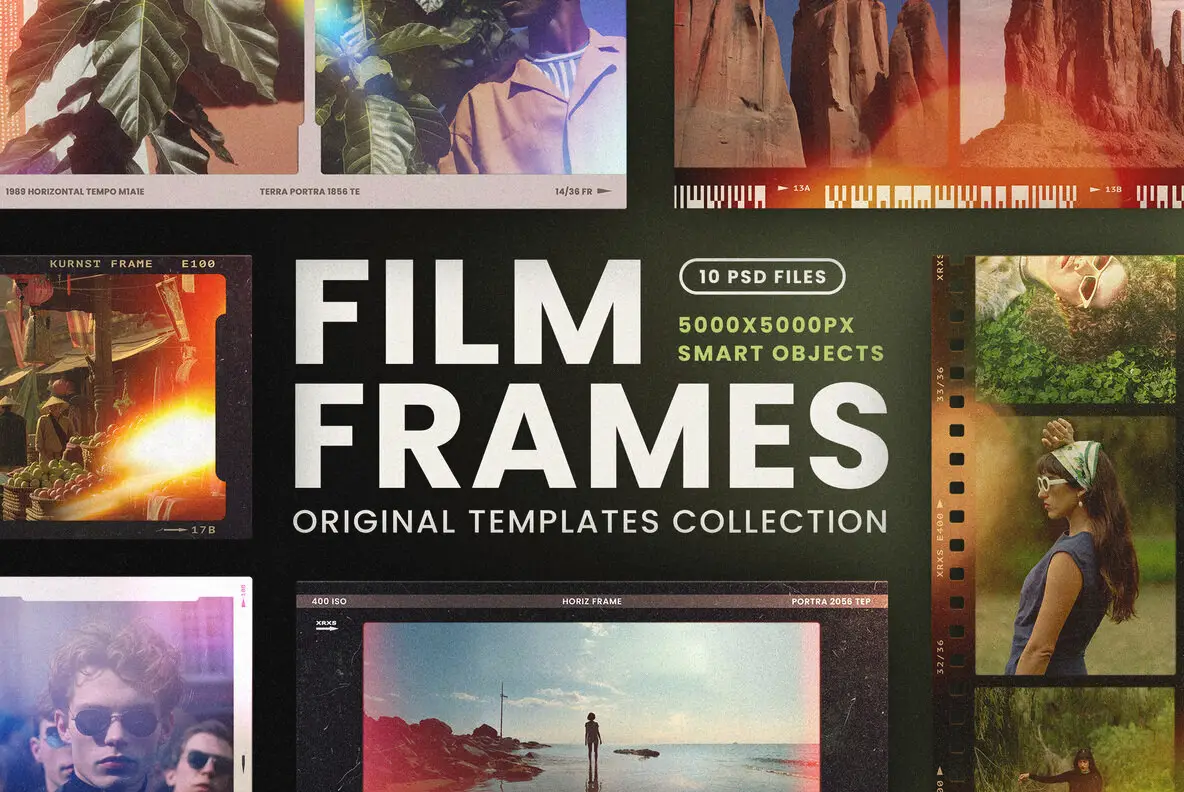 Film Frames Mockups