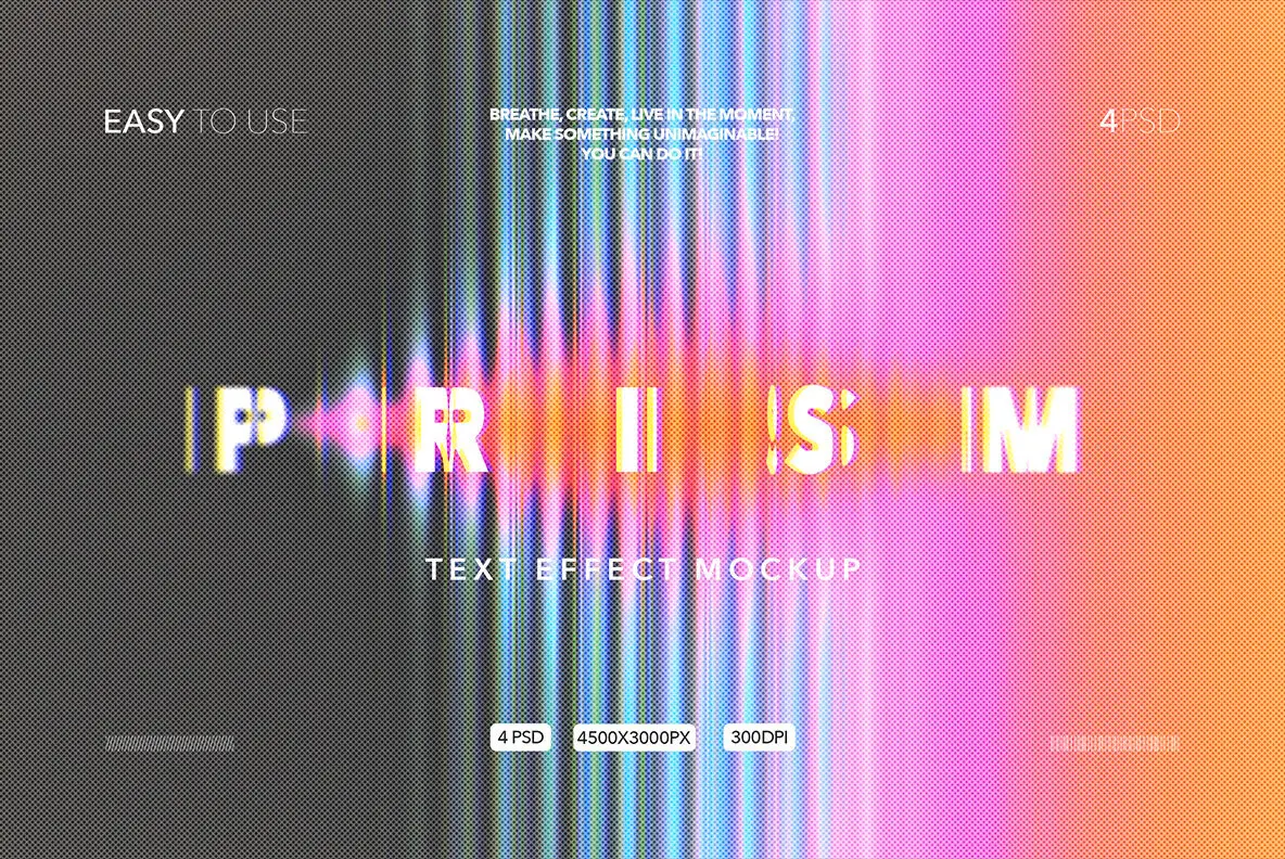 Ribbed Glass Text and Logos Effect