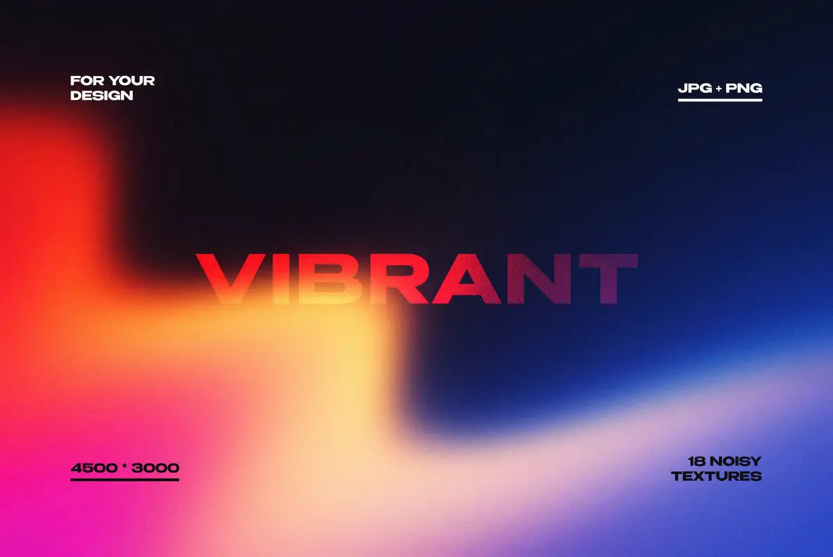 Vibrant Gradient Textures