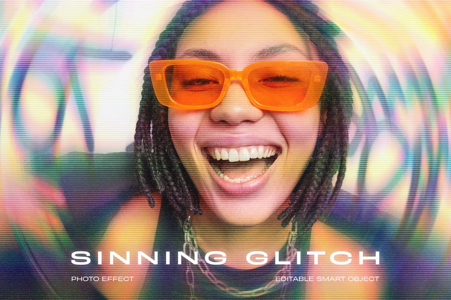 Spinning Image Effect Mockup