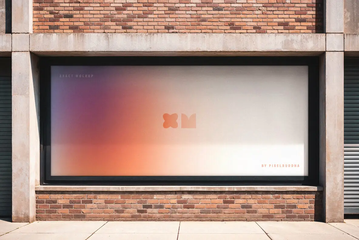 Outdoor Billboard Mockup