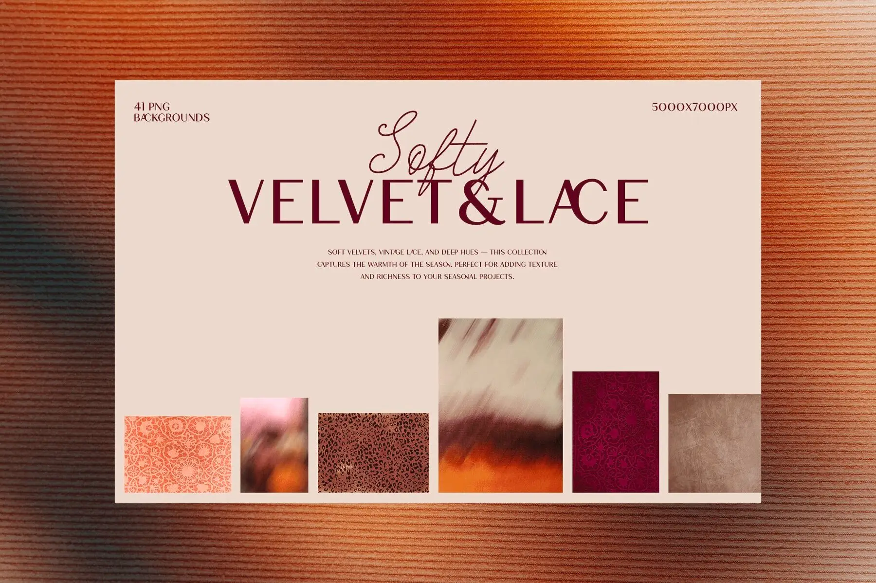Softy Velvet and Lace backgrounds