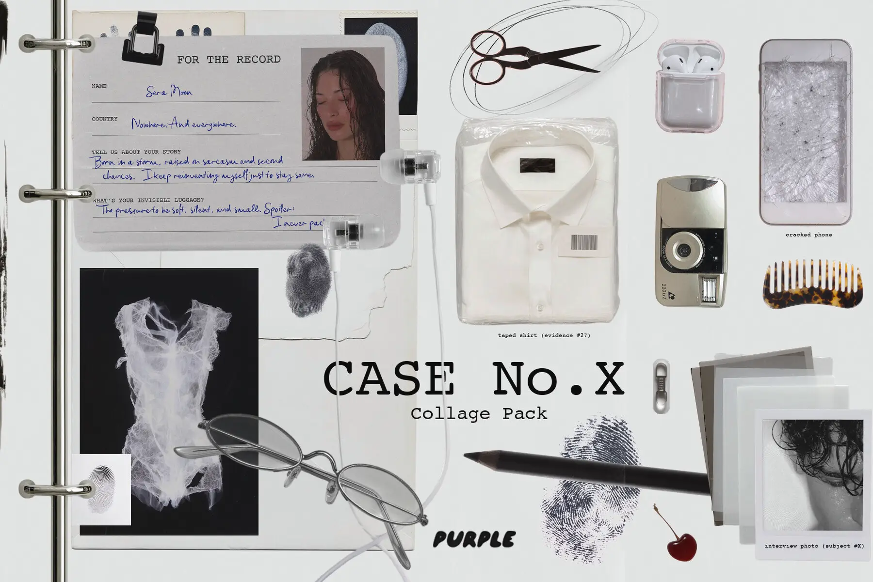 CASE No.X Collage Pack
