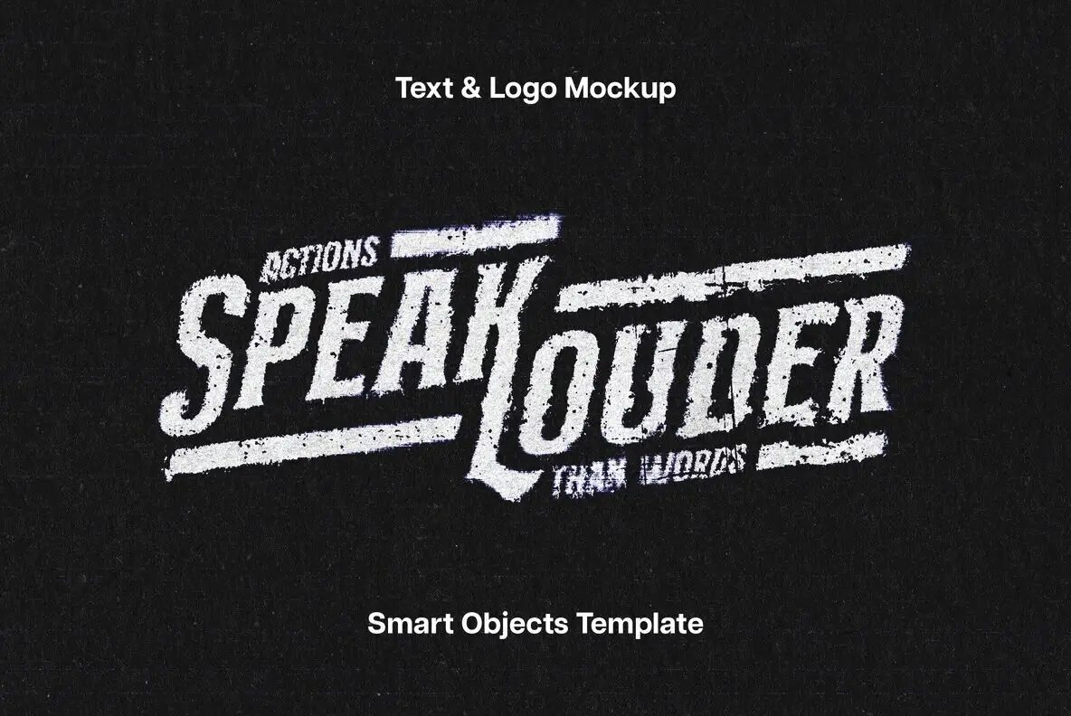 Ink Distortion Text Effect