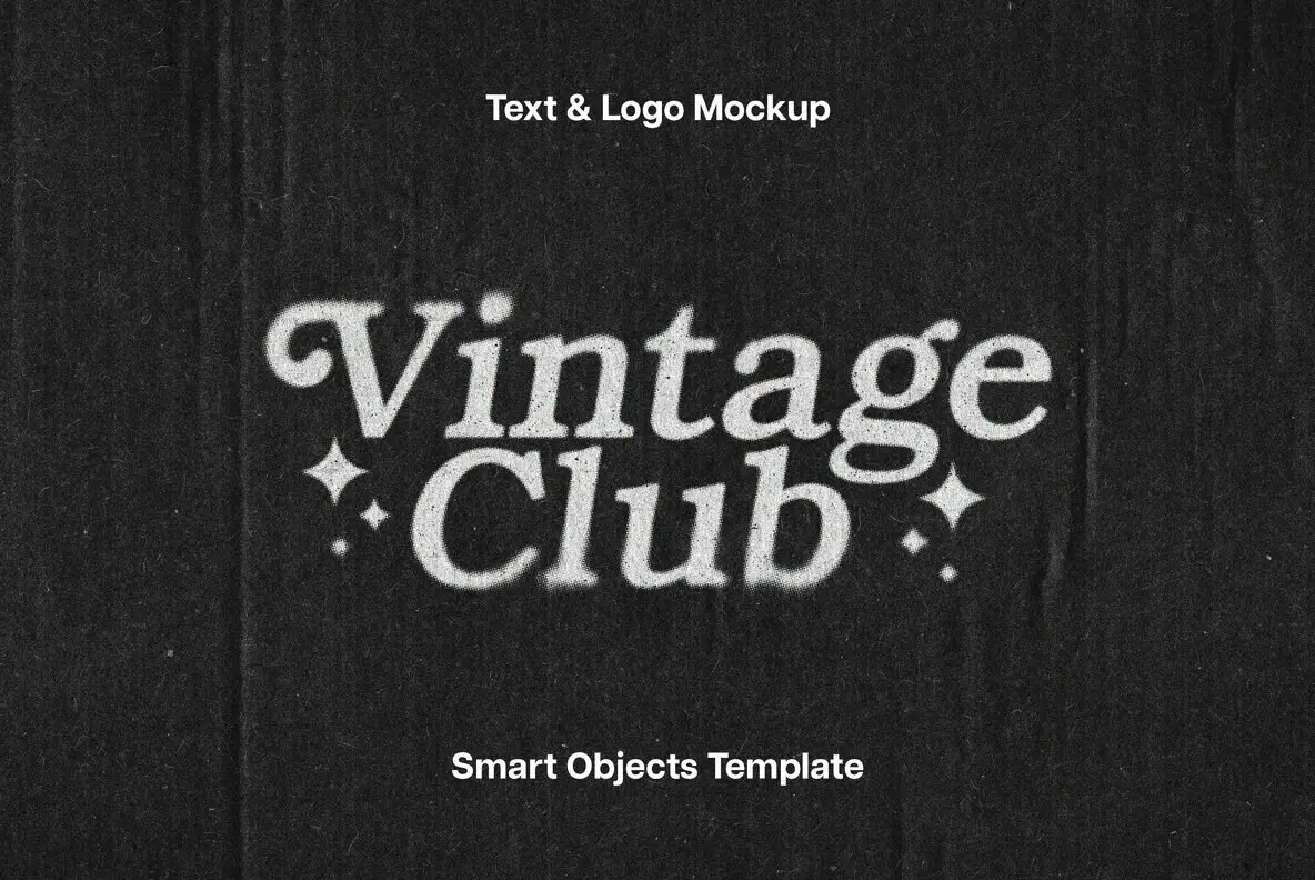 Dusty Halftone Print Text Effect