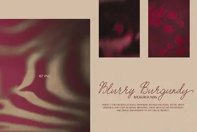 Blurry Burgundy Backgrounds