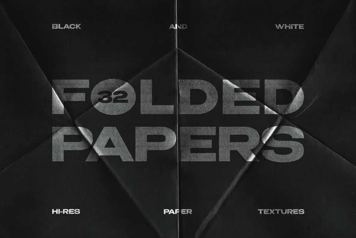 Folded Paper Texture Collection