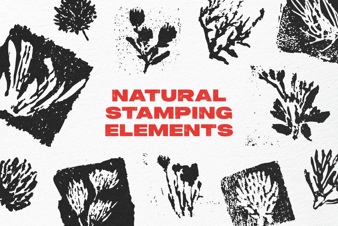 Natural Stamping Elements