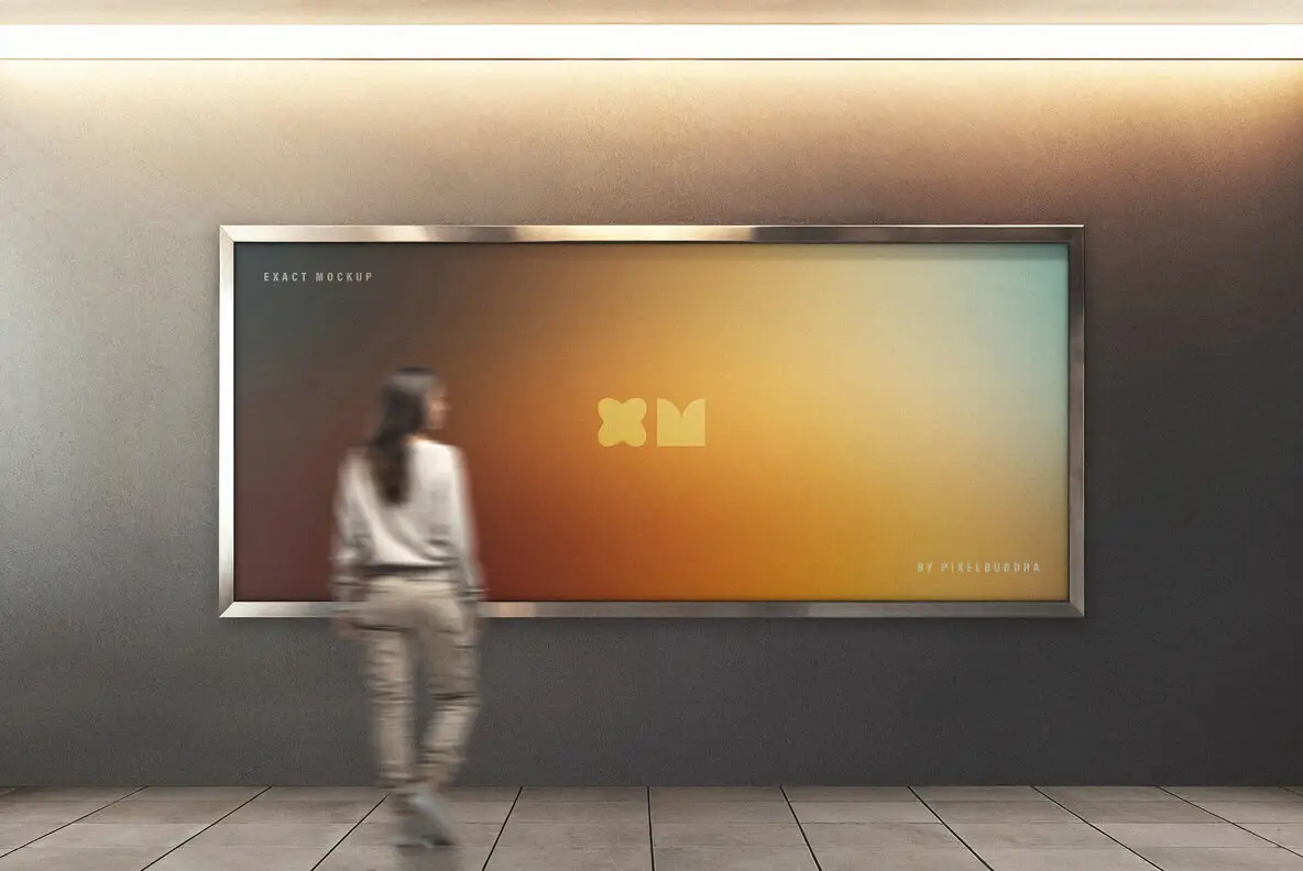 Minimalist Billboard Mockup