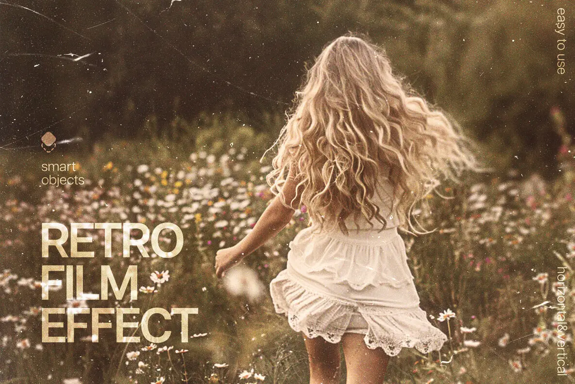 Vintage Cinematic Photo Effect