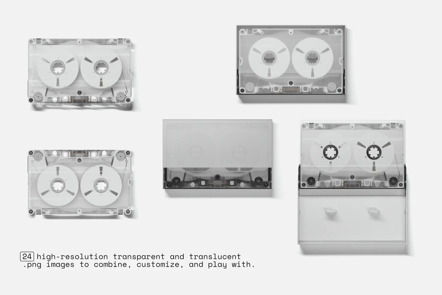 Technicassette Mockup Set