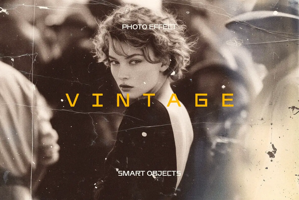 Worn Vintage Photo Effect