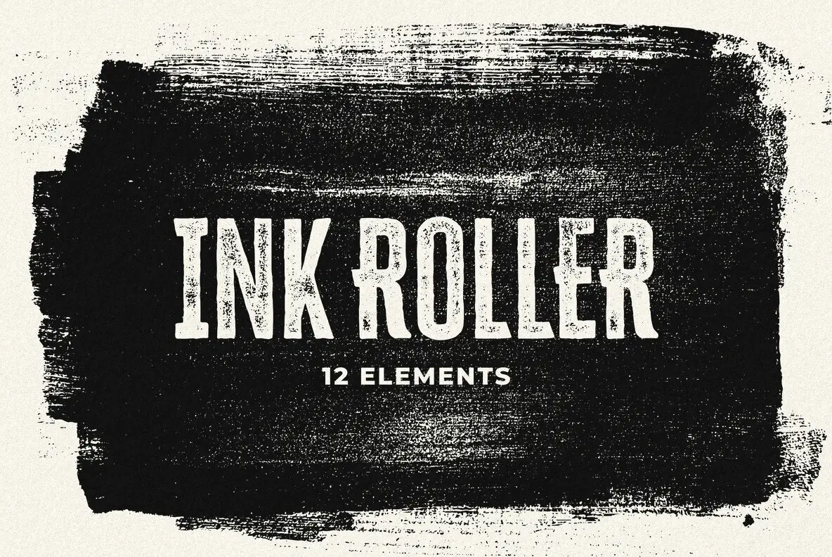 Ink Roller Strokes