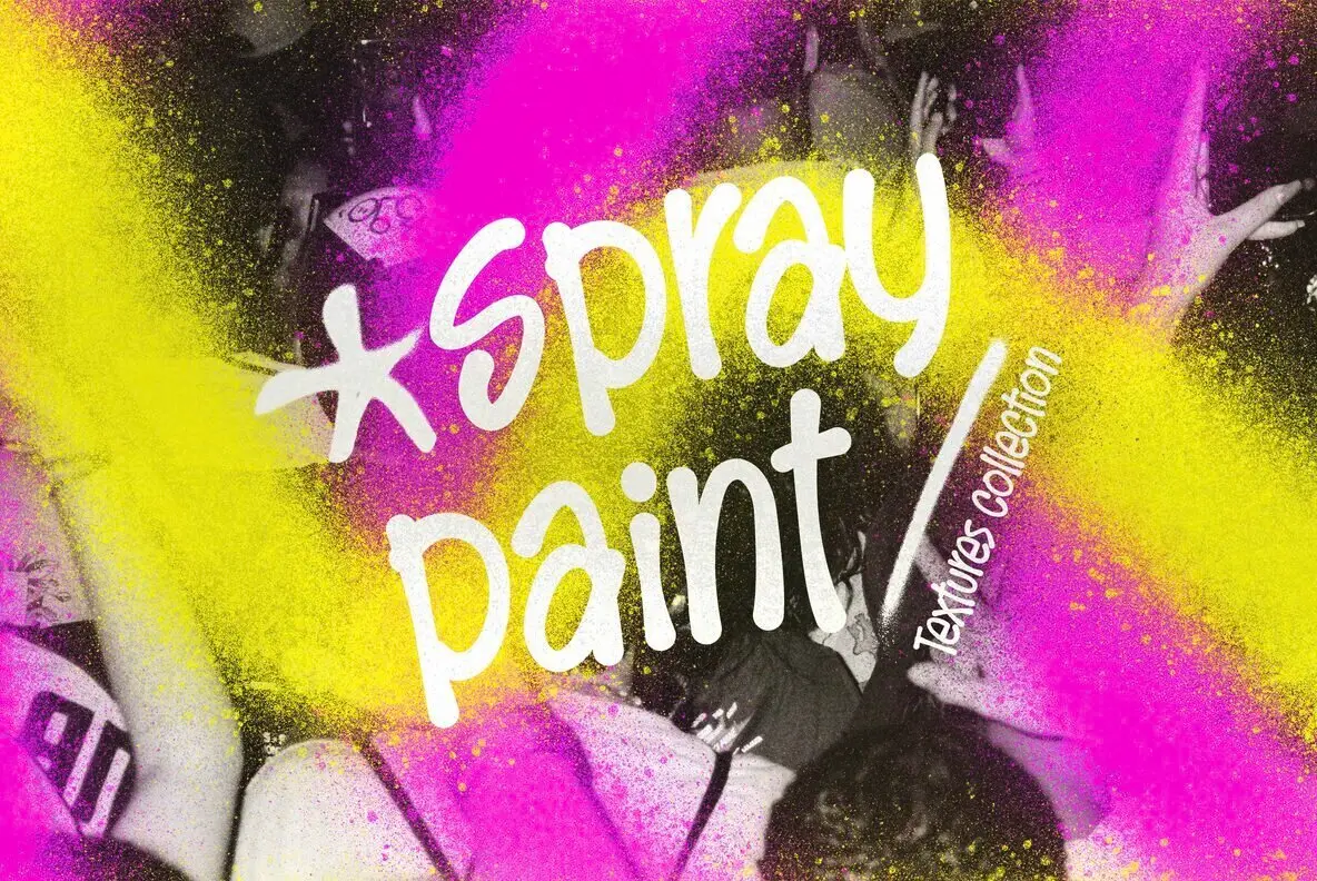 Spray Paint Textures Collection