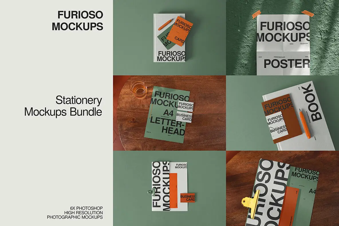Stationery Mockups Bundle
