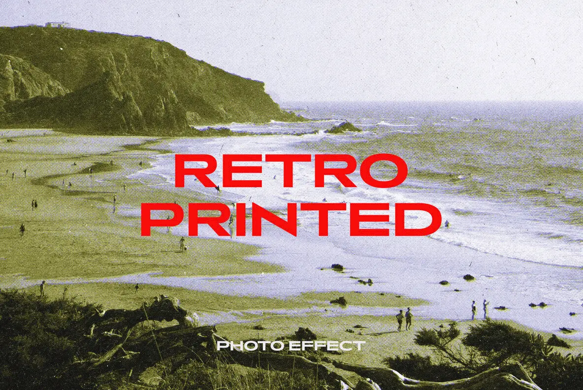 Retro Printed Photo Effect