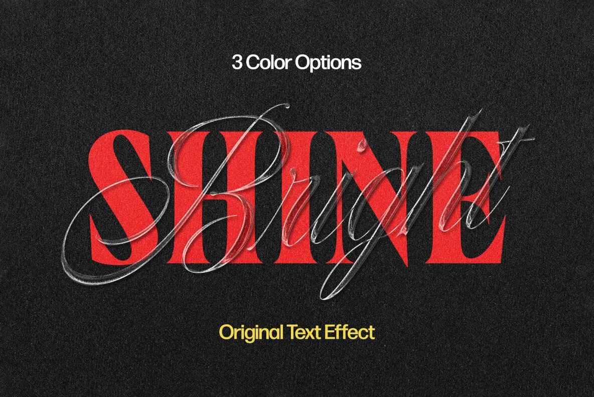 Elegant Glass Text Effect