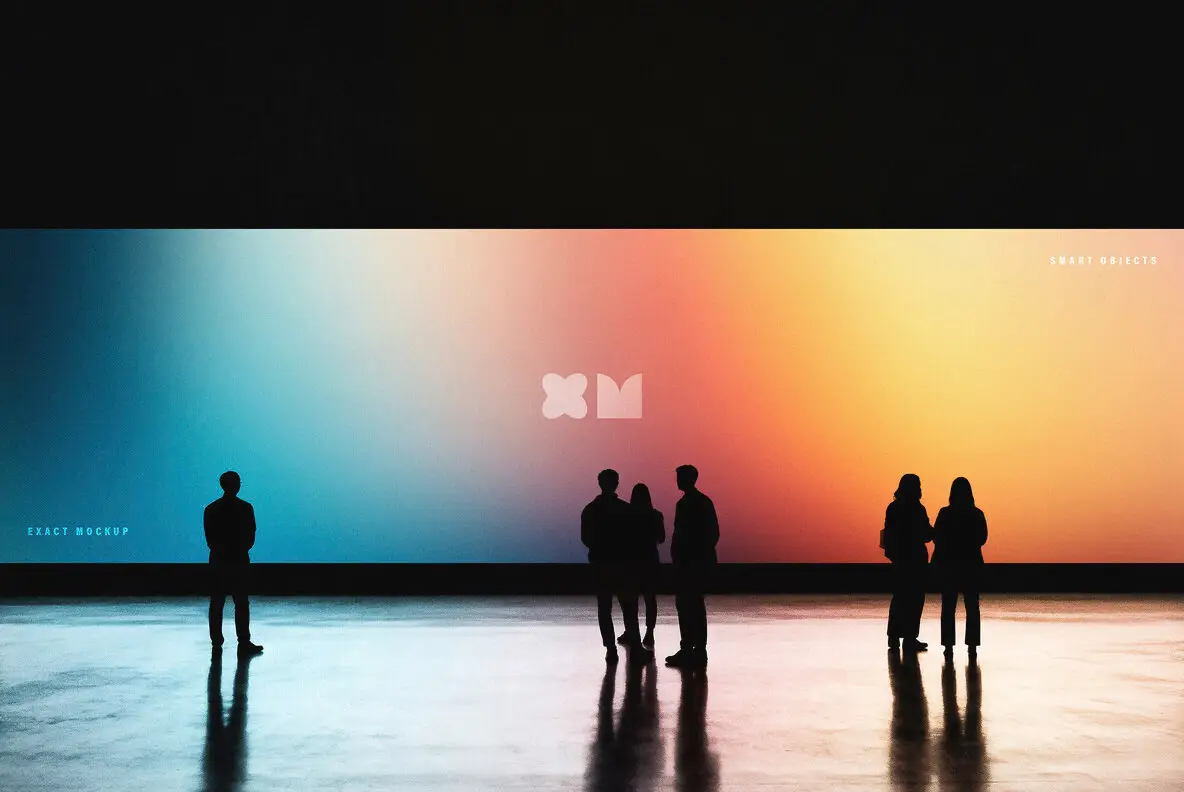 Large Event Screen Mockup