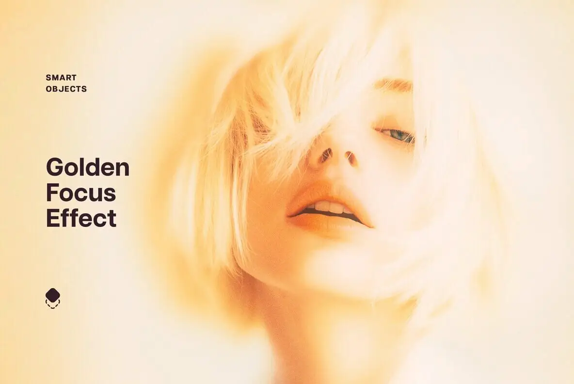 Golden Soft Focus Photo Effect