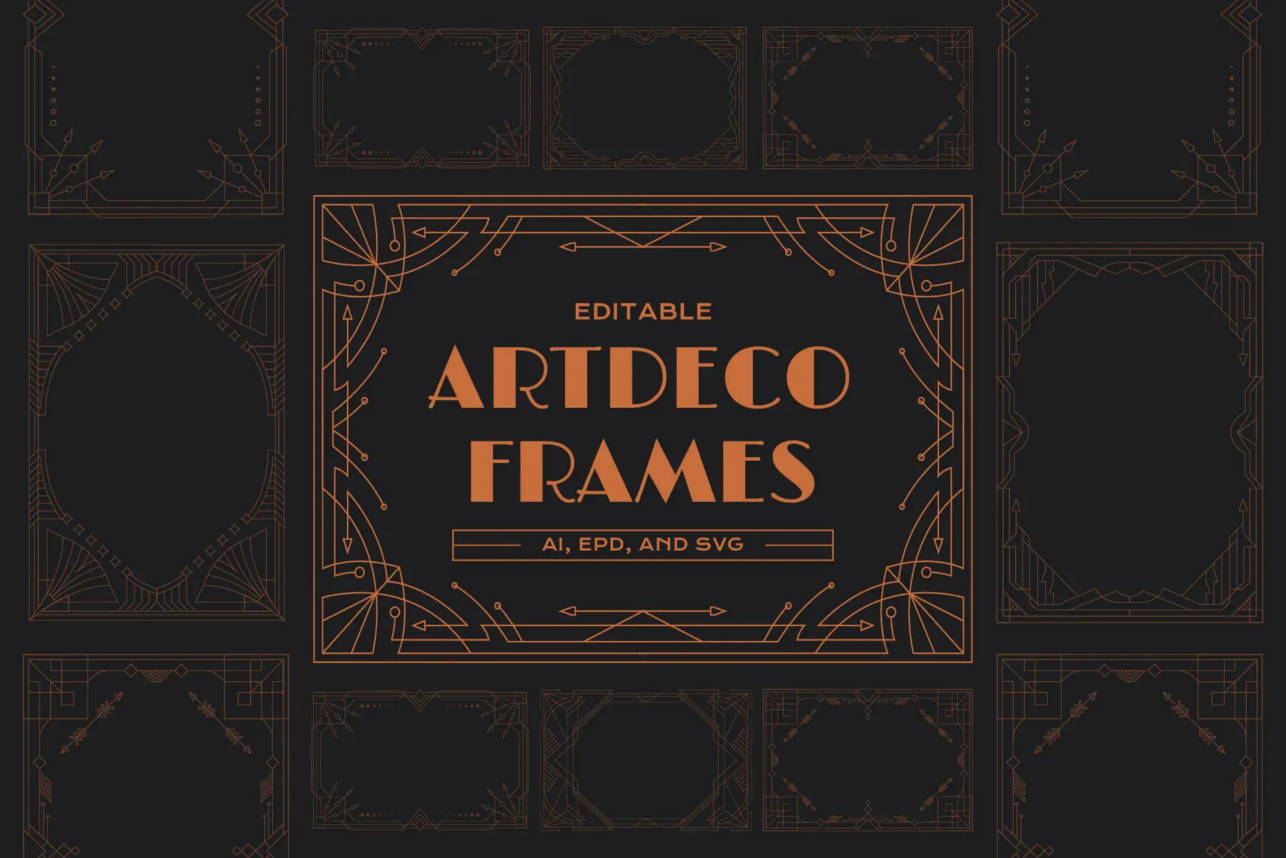 Artdeco Frame Collections