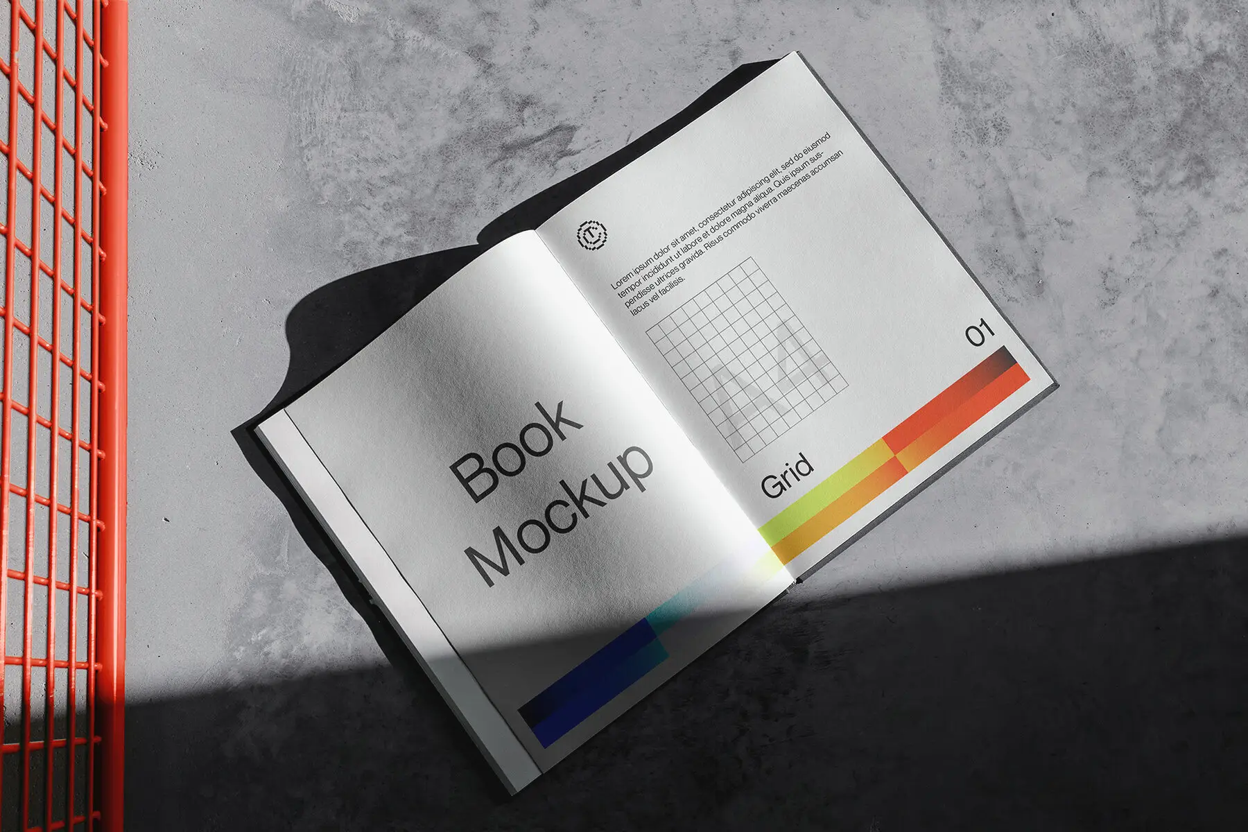 Book Mockup GRID 02