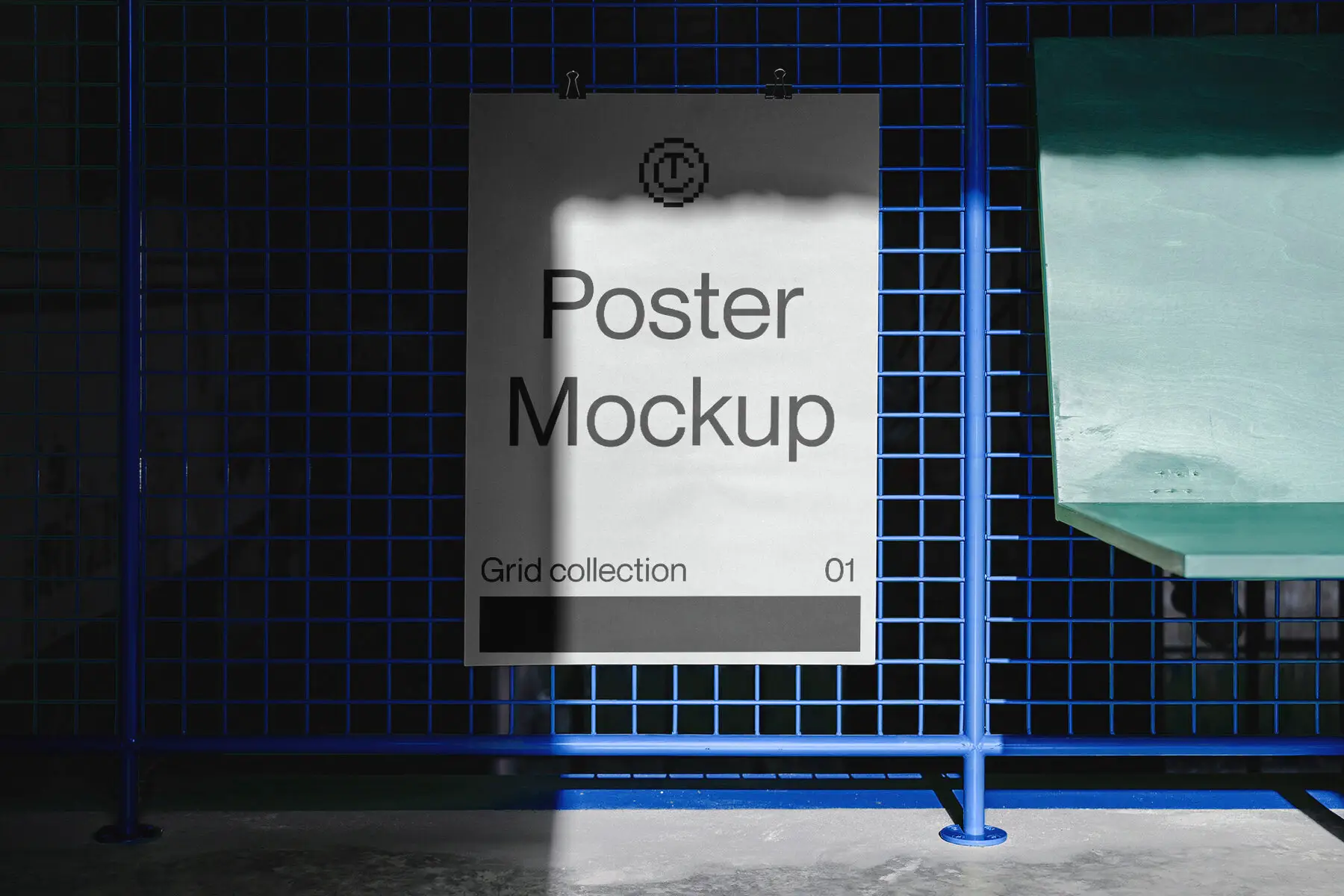 Poster Mockup Grid 01