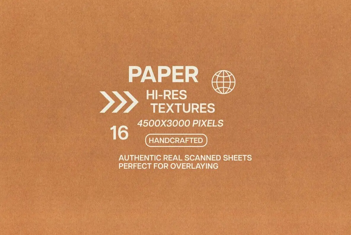 Authentic Kraft Paper Textures