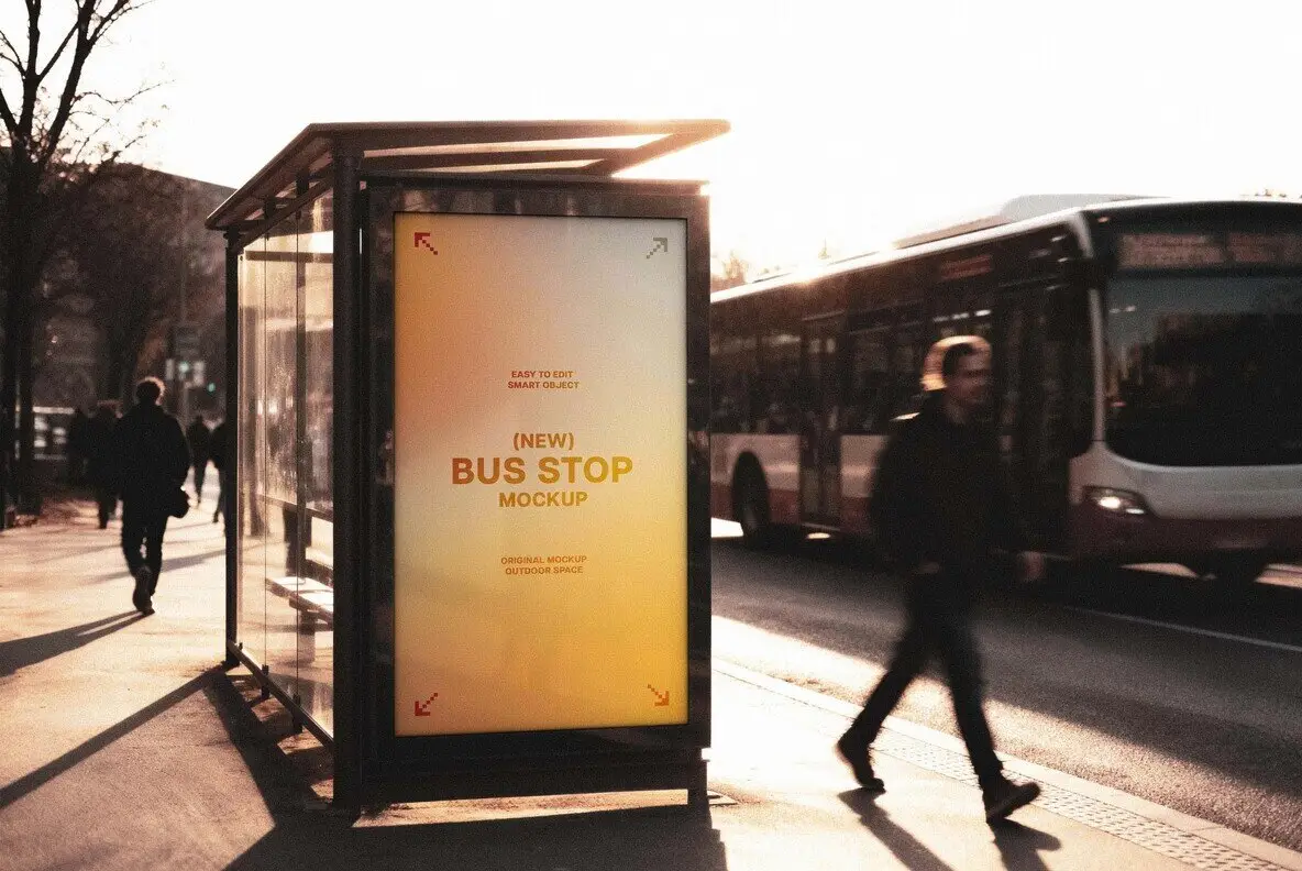 Bus Stop Mockup