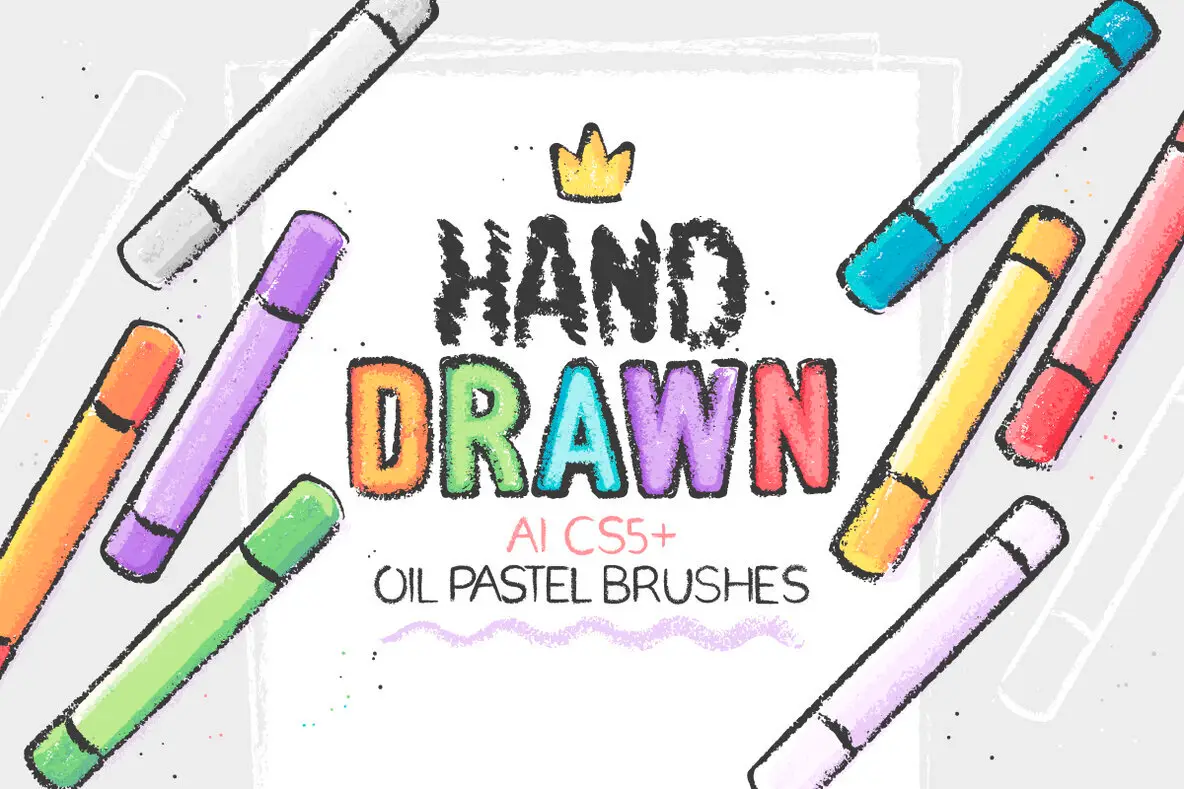Oil Pastel Brushes