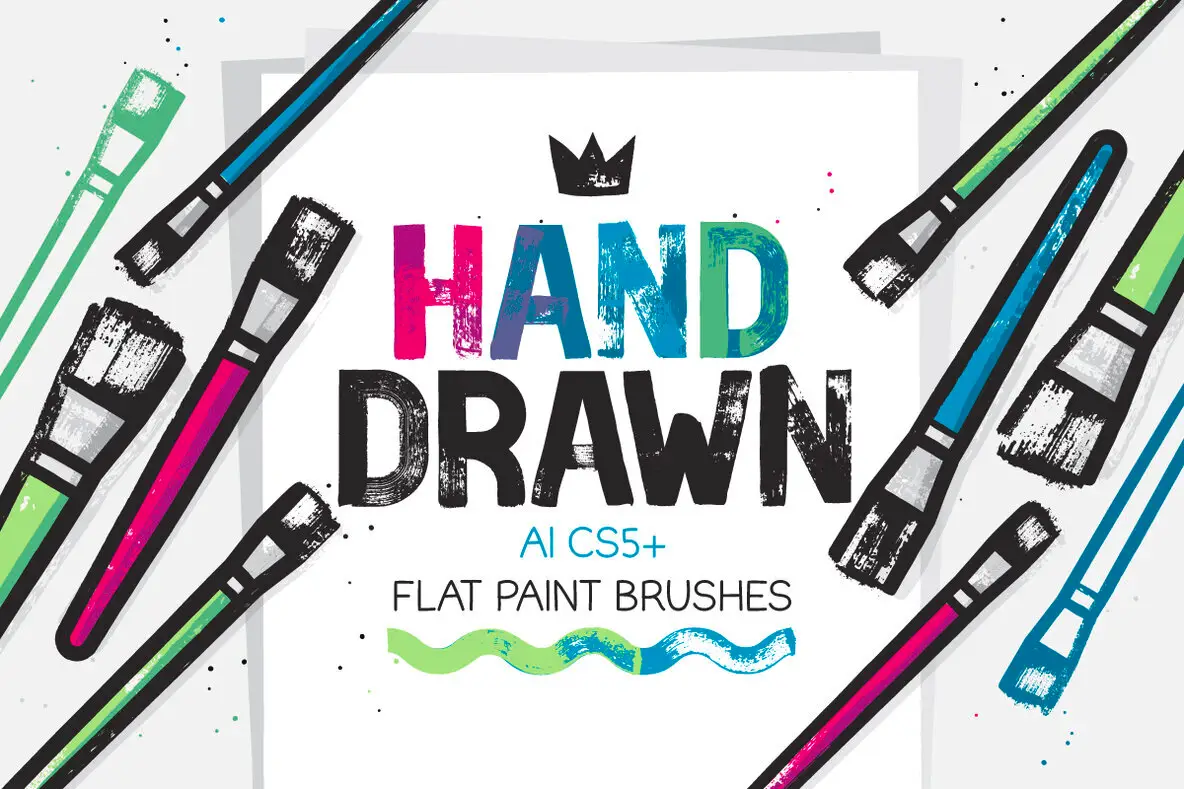 Flat Paint Brushes