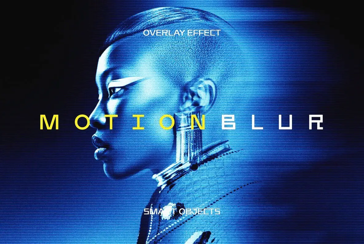 Bright Motion Blur Photo Effect