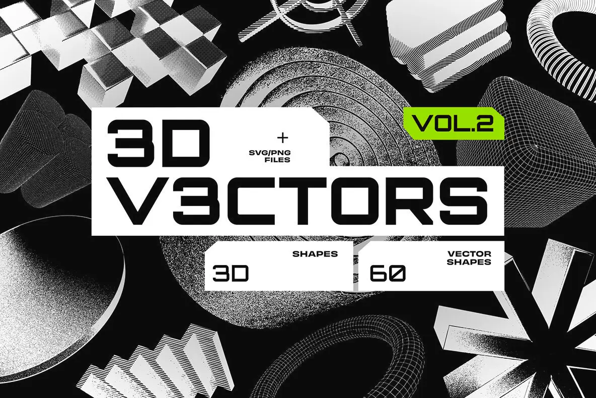 3D V3CTORS vol 2