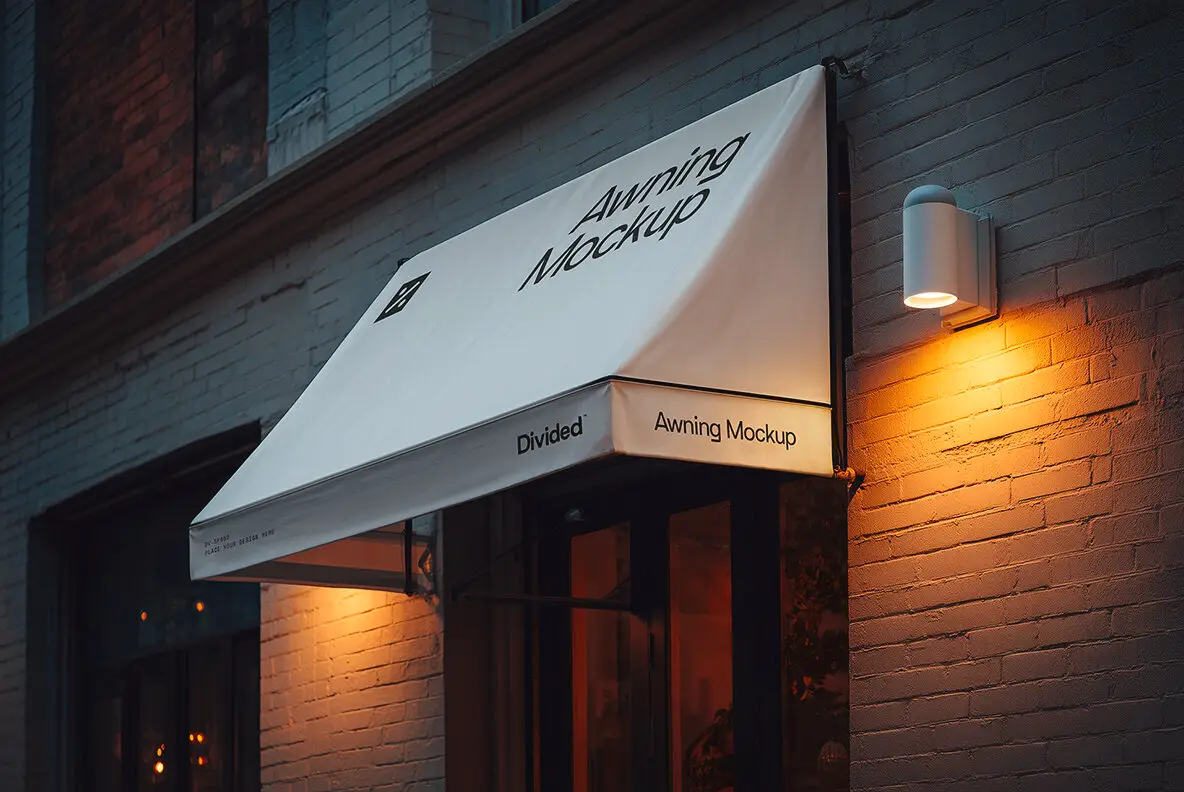 Awning Mockup DV-SF002