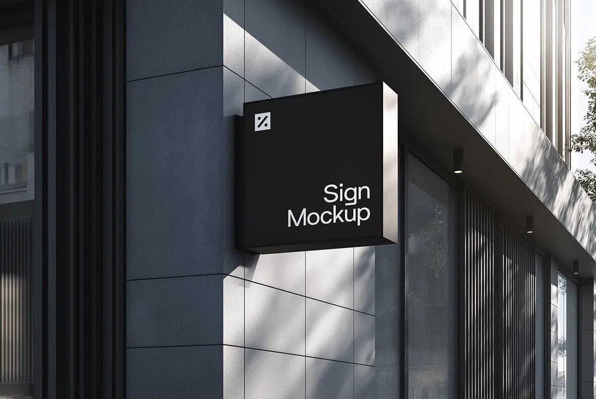 Sign Mockup DV-SB001